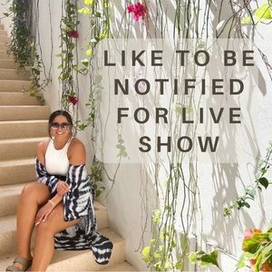 Live rescheduled to a later date! 🤍